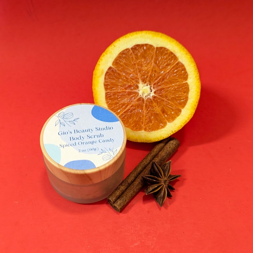Spiced Orange Candy Scented Body Scrub