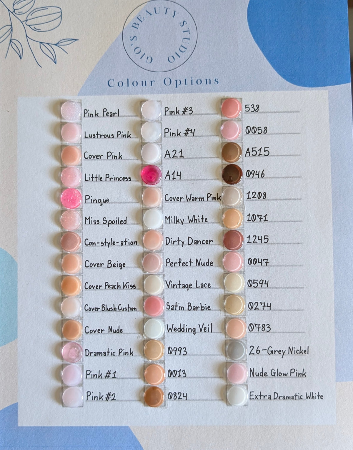 Solid Colour Press On Nail Kit