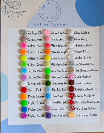 Solid Colour Press On Nail Kit
